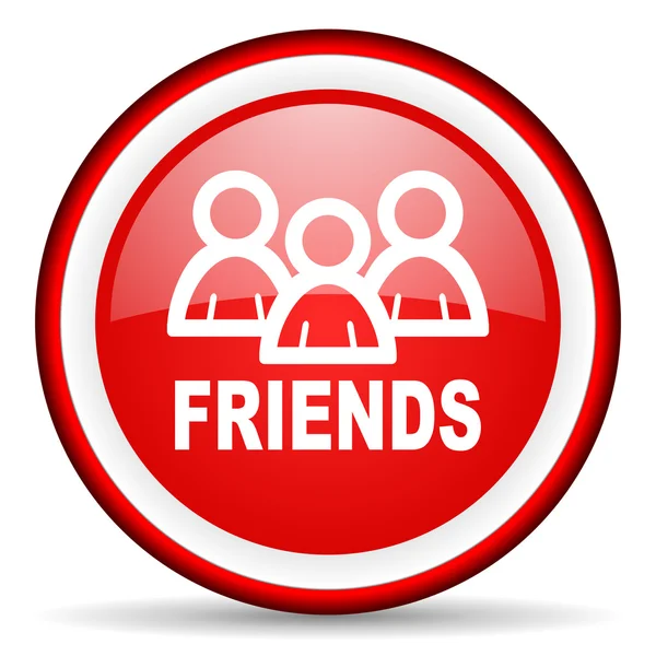 Friends web icon — Stock Photo, Image