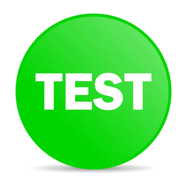 Test internet icon — Stock Photo, Image