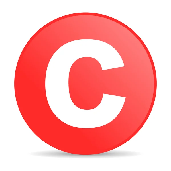 Copyright web icon — Stock Photo, Image