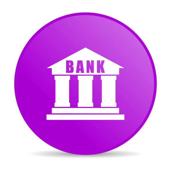 Ícone web banco — Fotografia de Stock