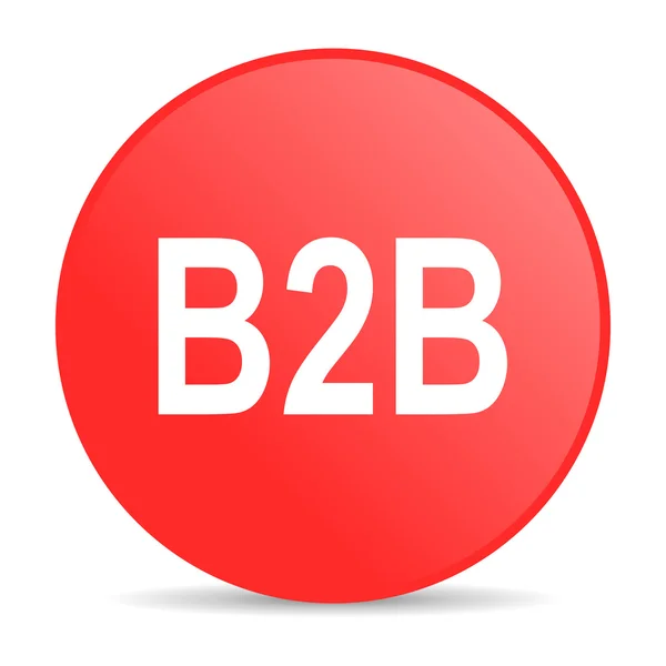 B2b Websymbol — Stockfoto