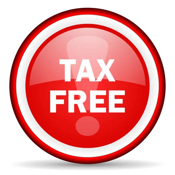 세금 무료 웹 아이콘 — 스톡 사진