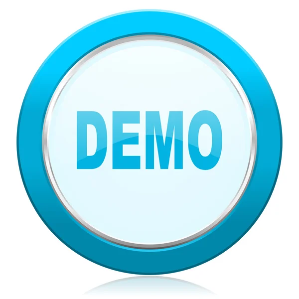 Demo icon — Stock Photo, Image