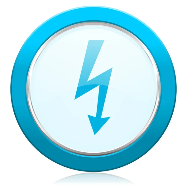 Bolt icon flash sign — Stock Photo, Image