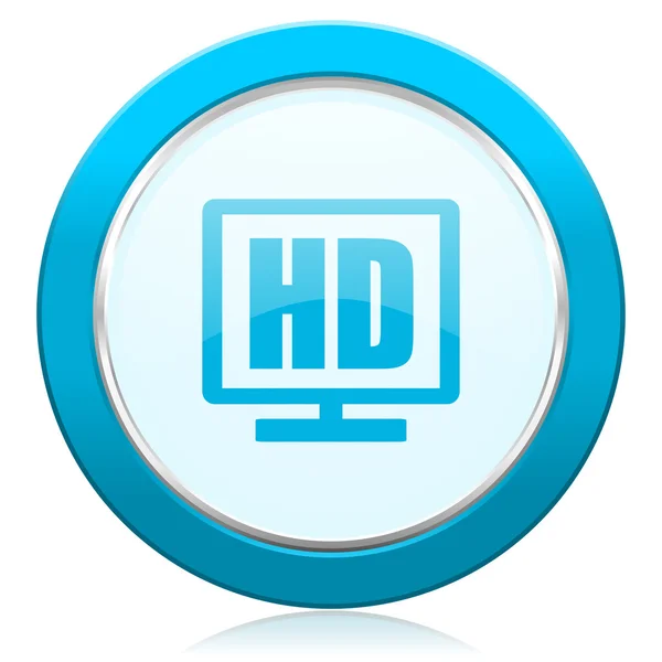 HD ekran ikona — Zdjęcie stockowe