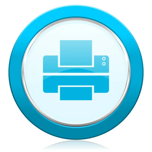 Printer icon print sign — Stock Photo, Image