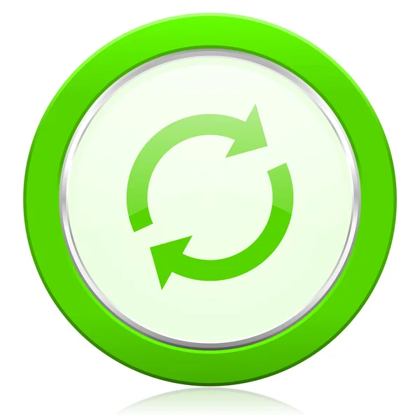 Reload icon refresh sign — Stock Photo, Image