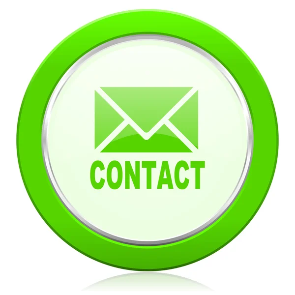 E-post ikonen kontakt tecken — Stockfoto
