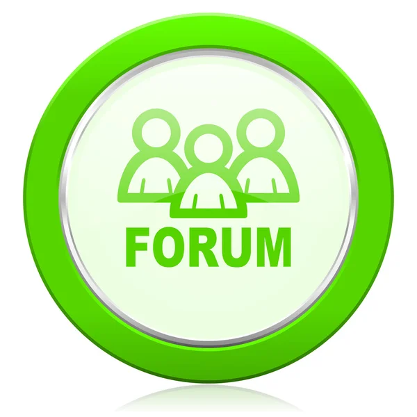 Forum-Ikone — Stockfoto