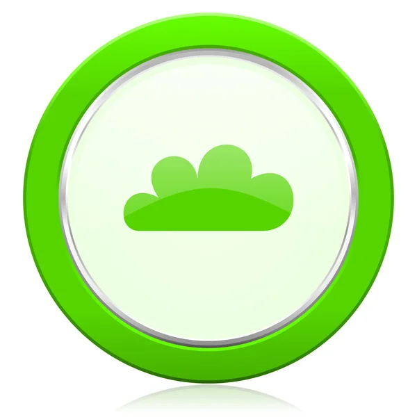 Cloud icon waether forecast sign — Stock Photo, Image