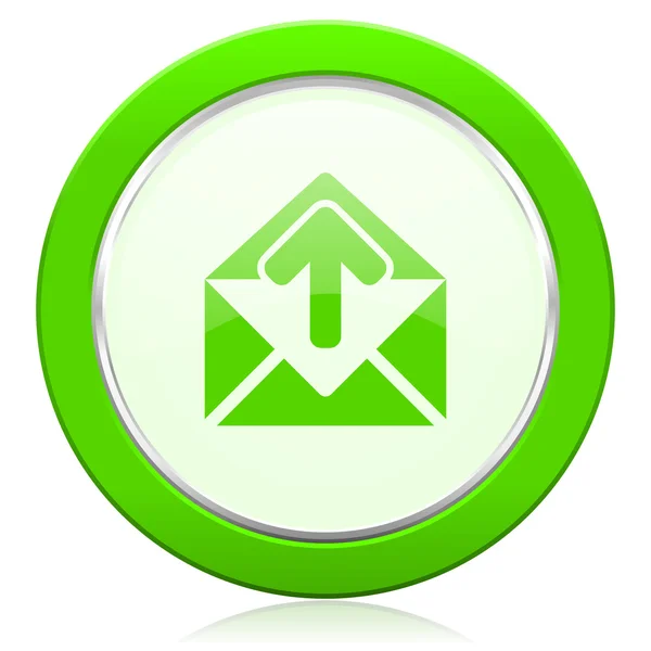 E-post ikonen postmeddelande tecken — Stockfoto