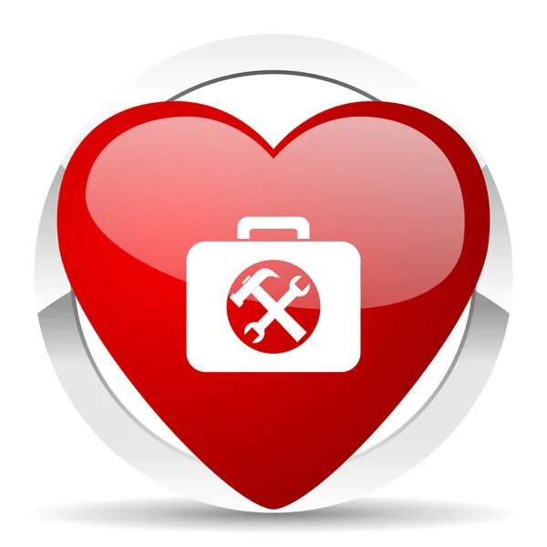 Toolkit valentine pictogram dienst teken — Stockfoto