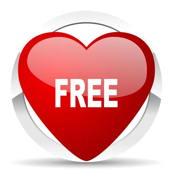 Free valentine icon — Stock Photo, Image