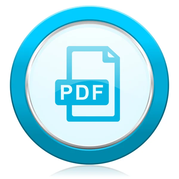 Icono del archivo PDF —  Fotos de Stock