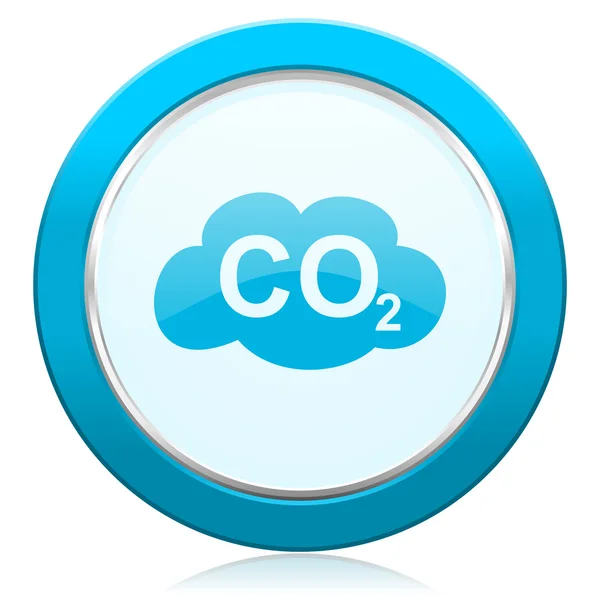 Kooldioxide pictogram CO2-teken — Stockfoto