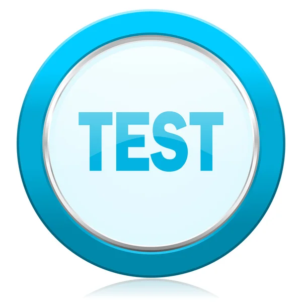 Test icon — Stock Photo, Image