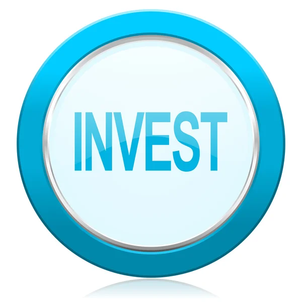 Ícone investir — Fotografia de Stock