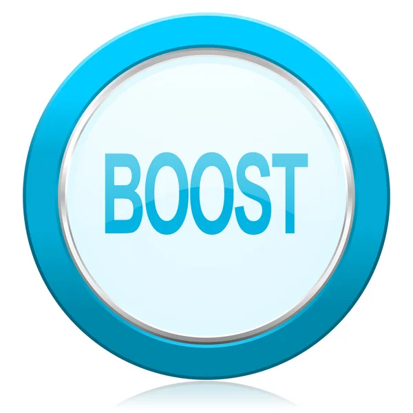 Boost pictogram — Stockfoto