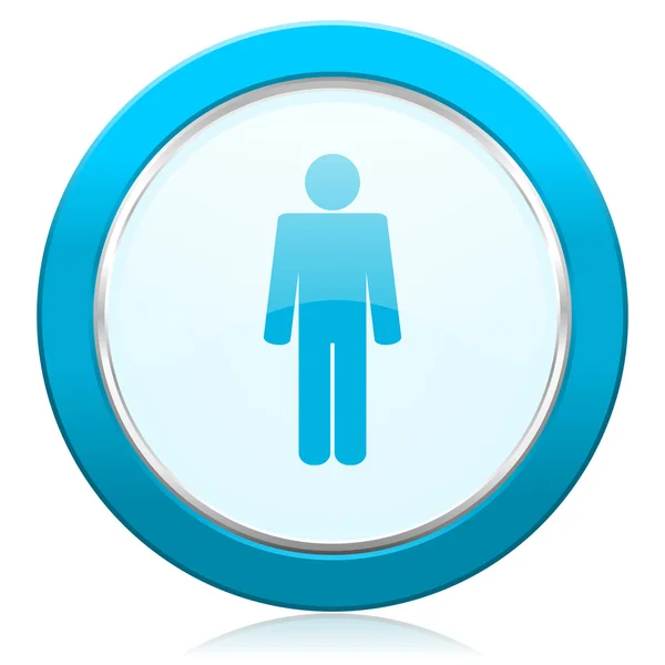 Male icon male gender sign — Stock Photo, Image