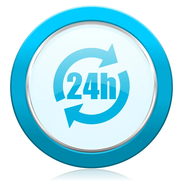 24h-Symbol — Stockfoto