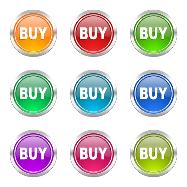 Buy icons set — Stock Photo, Image