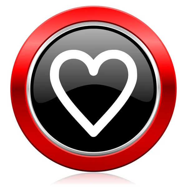 Heart icon love sign — Stock Photo, Image