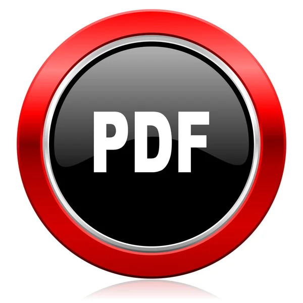 Icono Pdf —  Fotos de Stock