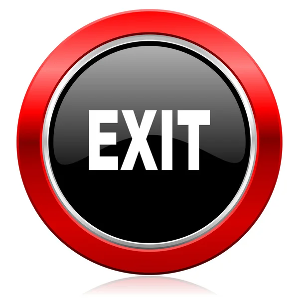 Exit icon — Stock Photo, Image