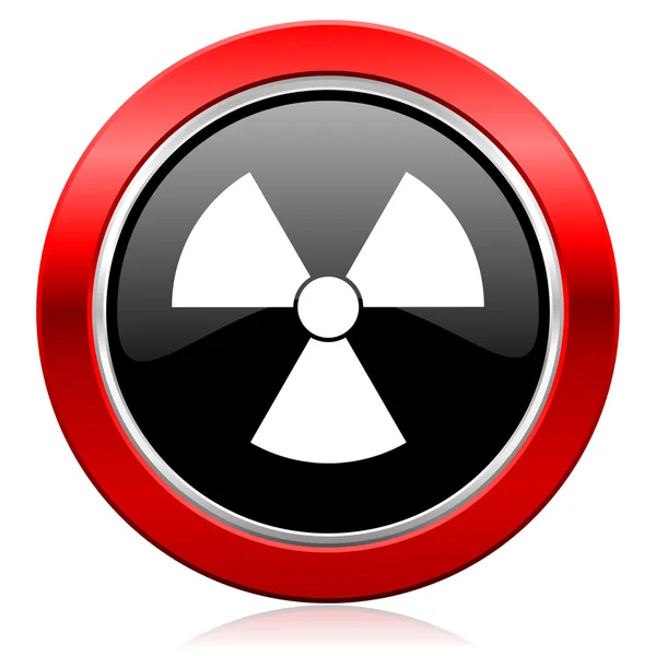 Radiation icon atom sign — Stock Photo, Image