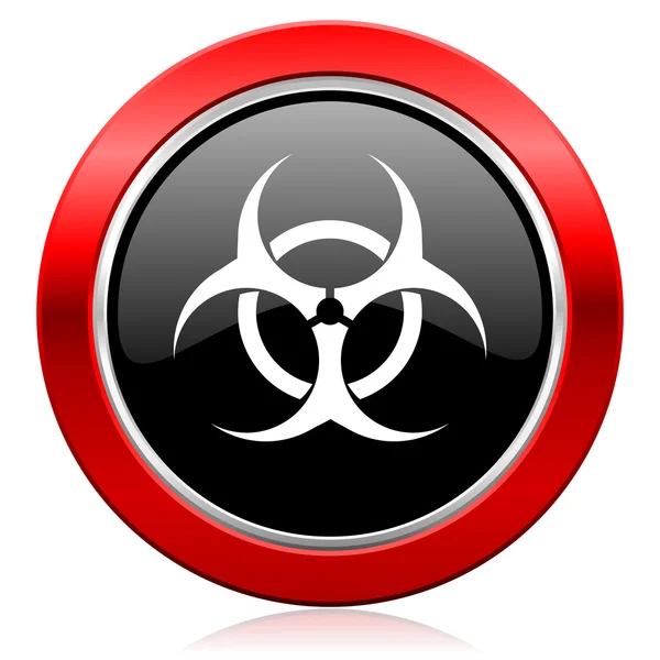 Biohazard icon virus sign — Stock Photo, Image