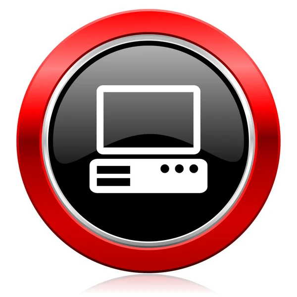 Bilgisayar simgesi pc işareti — Stok fotoğraf