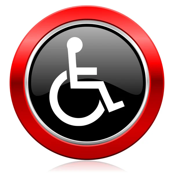 Wheelchair icon — Stock Photo, Image