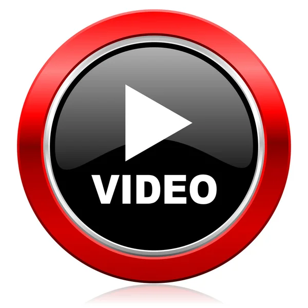 Video icon — Stock Photo, Image