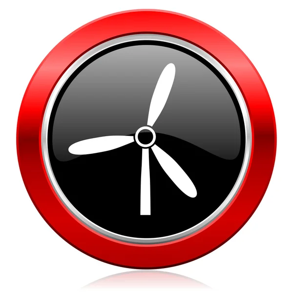 Windmill icon renewable energy sign — Stock Photo, Image