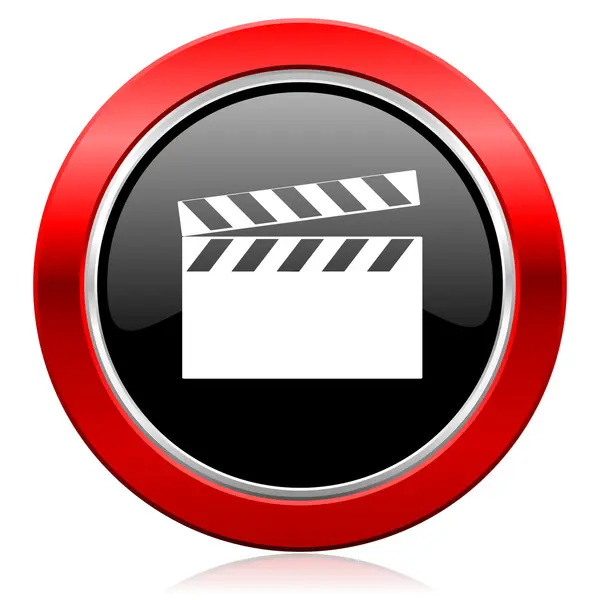 Videoikonen cinema tecken — Stockfoto