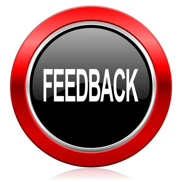 Feedback icon — Stock Photo, Image