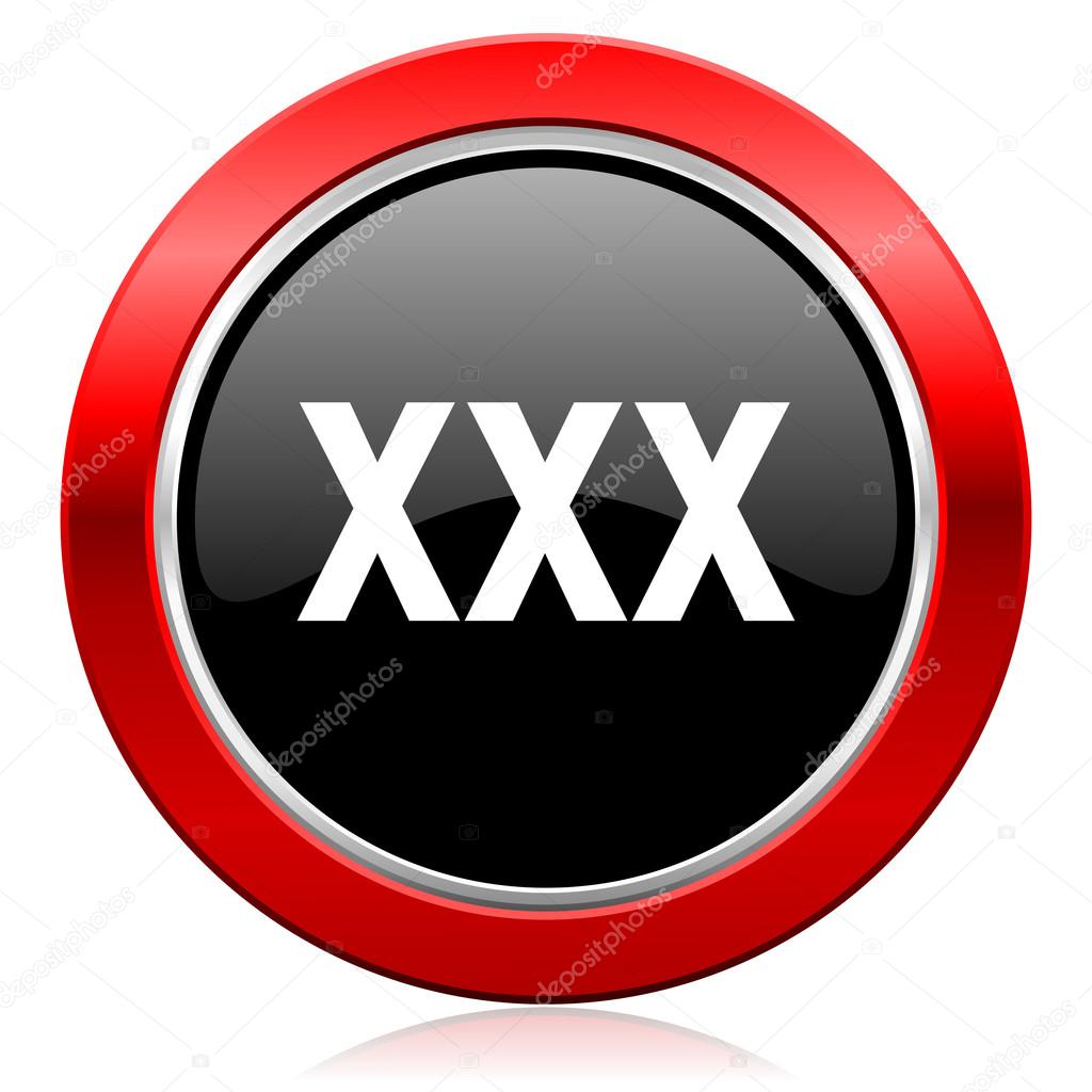 Xxxx9x - Xxx icon porn sign Stock Photo by Â©alexwhite 62943473