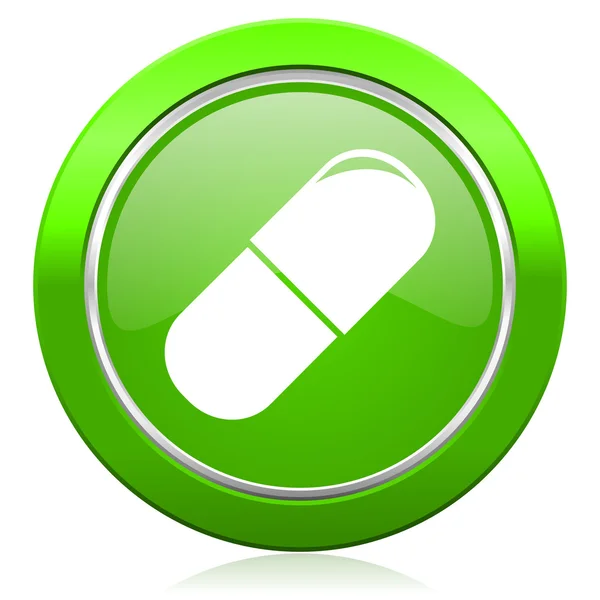 Icono de drogas signo médico — Foto de Stock