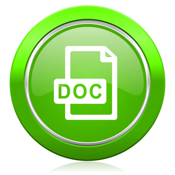 Піктограма файлу doc — стокове фото