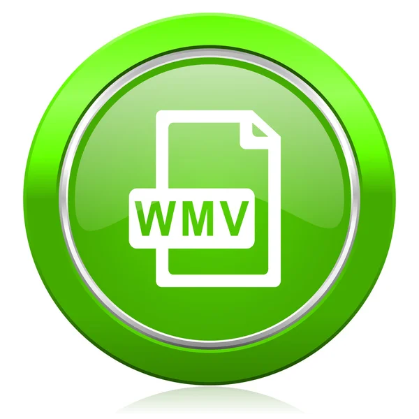Wmv ファイルのアイコン — ストック写真