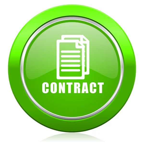 Contract icon — Stock Photo, Image