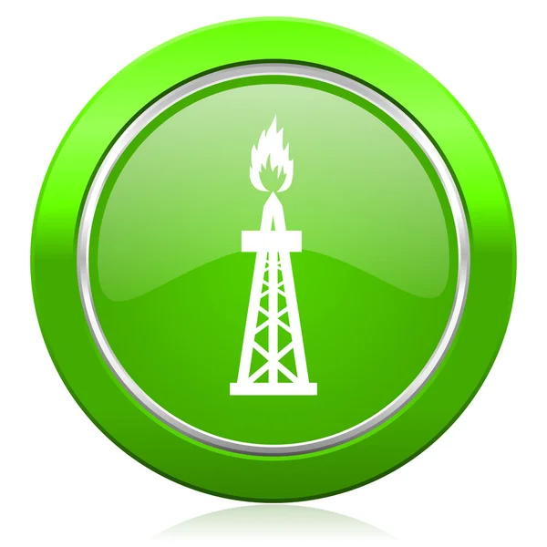 Gas-ikonen olja sign — Stockfoto