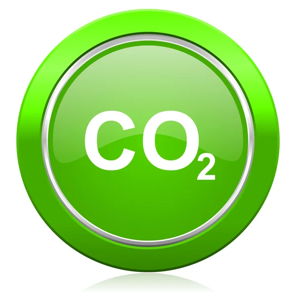 Icona anidride carbonica segno co2 — Foto Stock