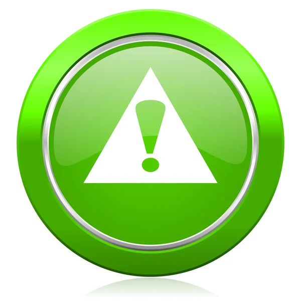 Exclamation sign icon warning sign alert symbol — Stock Photo, Image