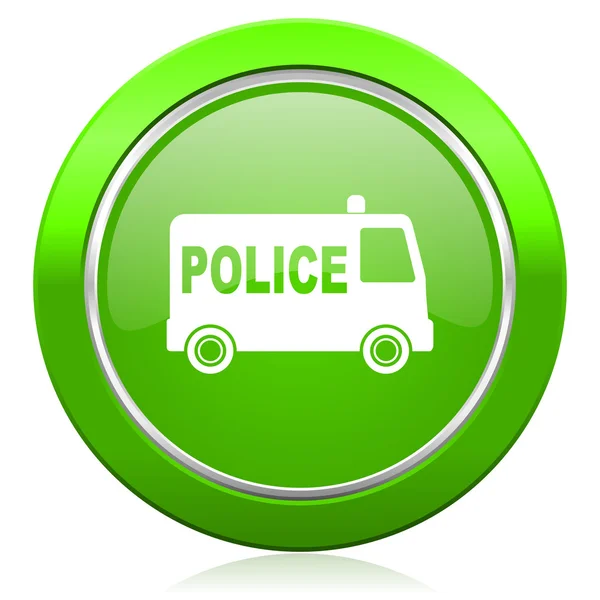 Police icon — Stock Photo, Image