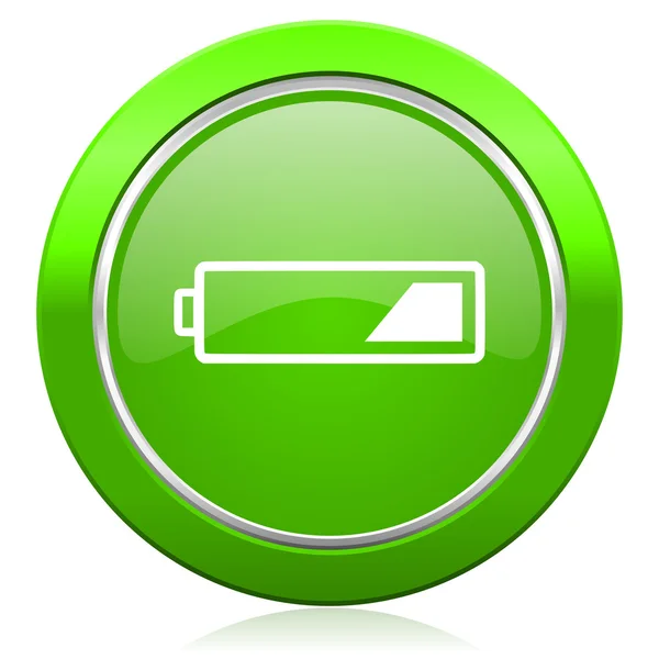 Battery icon charging symbol power sign — Stock Photo, Image