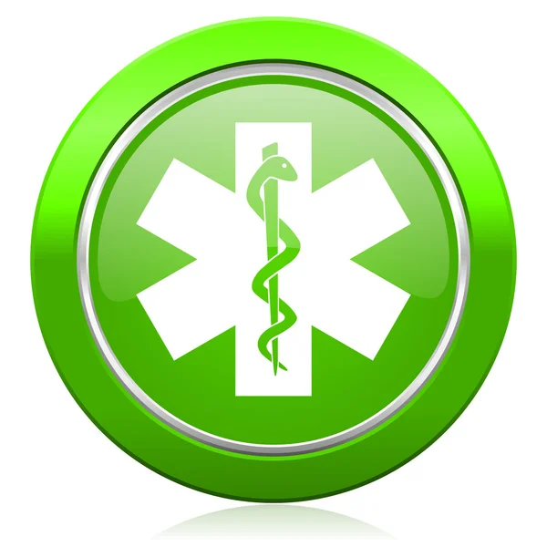 Icono de emergencia hospital signo —  Fotos de Stock