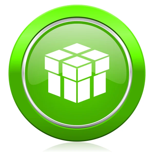 Box icon — Stock Photo, Image