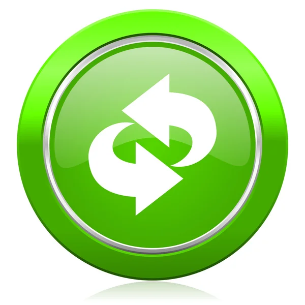 Rotation icon refresh sign — Stock Photo, Image