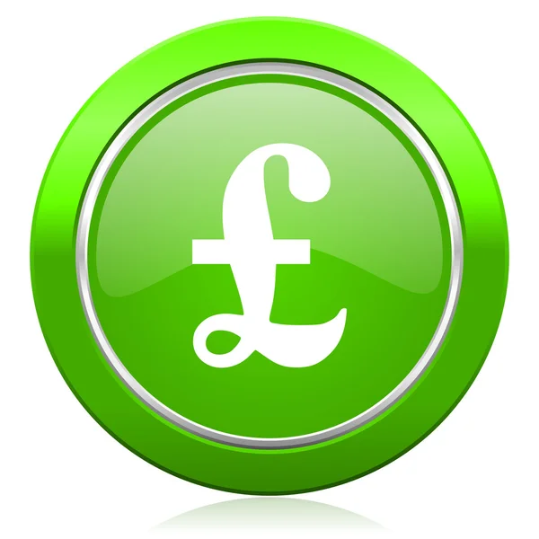 Pound icon — Stock Photo, Image